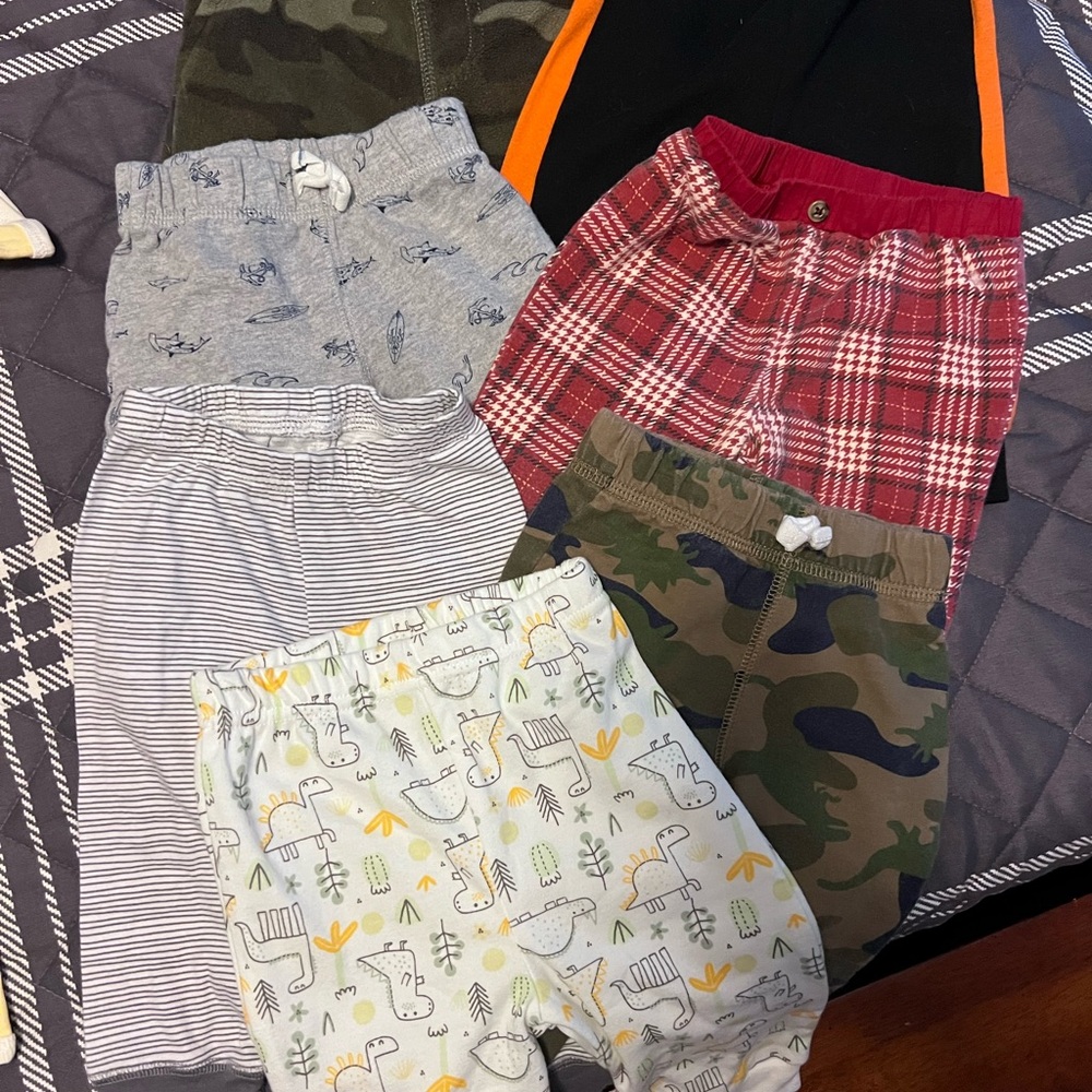 Seven (7) Assorted Kids Casual Bottoms